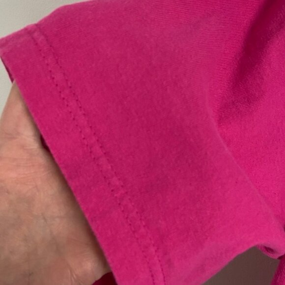 Vintage Walt Disney World Minnie Mouse Tee Pink Size Small T-Shirt Crew Neck S - Picture 5 of 10